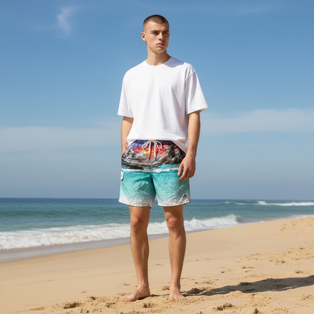 Sportek // Swim Trunks // Ocean Sunset // Men’s